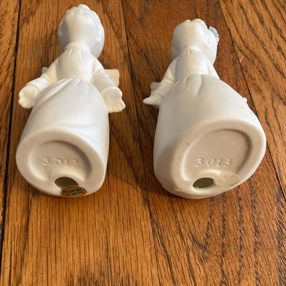 Vintage Ceramic angels (pair) - Picture 3 of 3
